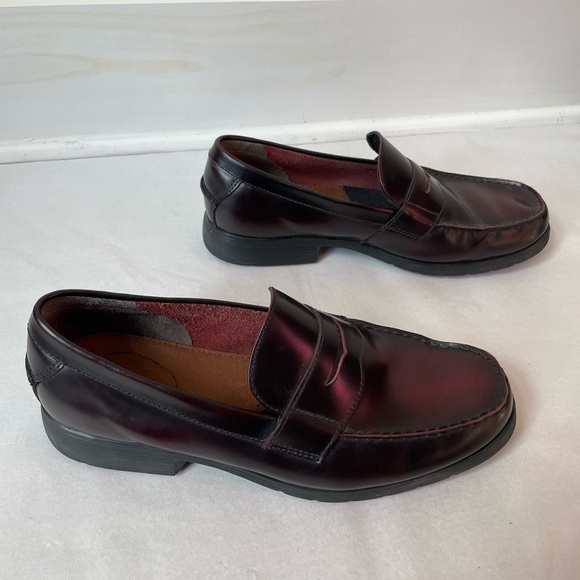 Bostonian Duralite Brown Penny Loafer Slip Ons Size 9.5 - Picture 5 of 7